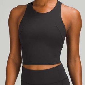 Lululemon Invigorate Training Cropped Sports Bra Tank Top - Like New Size 12